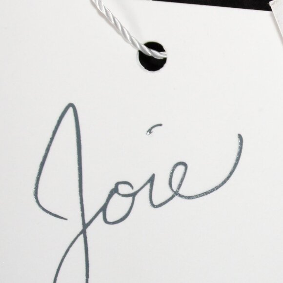 NWT Joie Gerardine Black & White Embroidered Shorts Chino Style Size 6 - Picture 7 of 11